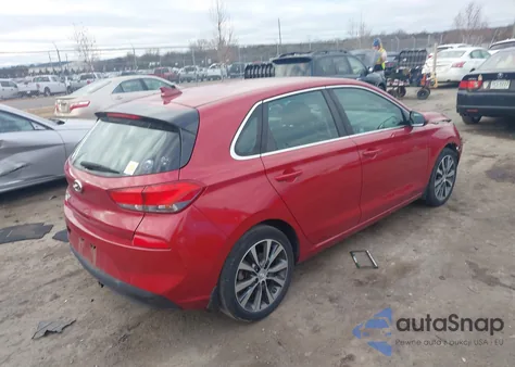 2018 Hyundai Elantra Gt из США, поврежденный, VIN KMHH35LE3JU030646